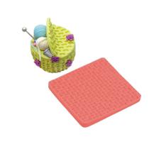 Molde De Silicone Confeitaria - Crochê - FT166 - 1 unidade - Silver Plastic - Rizzo