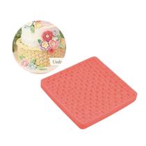 Molde De Silicone Confeitaria - Crochê - FT167 - 1 unidade - Silver Plastic - Rizzo