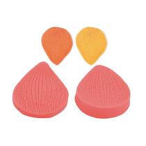 Molde De Silicone Confeitaria - Folhas - FT172 - 1 unidade - Silver Plastic - Rizzo