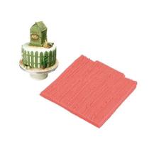 Molde De Silicone Confeitaria - Marca de Madeira - FT163 - 1 unidade - Silver Plastic - Rizzo