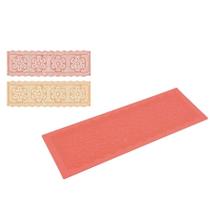 Molde De Silicone Confeitaria - Mosaico de Flores - FT219 - 1 unidade - Silver Plastic - Rizzo