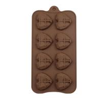 Molde de Silicone Coração Diamante Chocolate Doces - Shop Sunset
