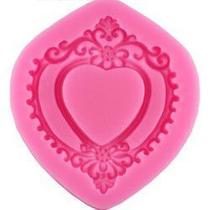 Molde de Silicone Coração S120 - Molds Planet Molde de Silicone Coração S120 - Molds Planet