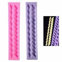 Molde de silicone cordão para decorar f273