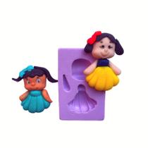 Molde de silicone corpo bonequinha para decorar f707 Molde de silicone corpo bonequinha para decorar f707