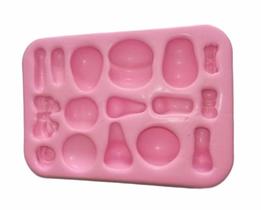 Molde de silicone corpo universal bonecos, resina, confeitaria, biscuit molds planet rb884