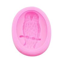 Molde De Silicone Coruja Para Resina DIY, Argila, Chaveiro, Chocolate, Fondant, Bolo E Acessório De Molde De Silicone Coruja Para Resina DIY, Argila, Chaveiro, Chocolate, Fondant, Bolo E Acessório De