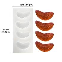 Molde De Silicone Criativo Para Bolo Em Forma De Pétala De Laranja, Molde Para Velas Aromáticas E