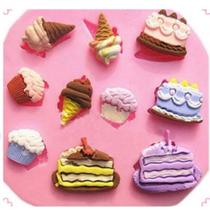 Molde de silicone cupcakes e sorvetes para decorar f357 Molde de silicone cupcakes e sorvetes para decorar f357