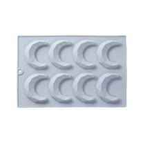 Molde de silicone de 16 cavidades em forma de lua antiaderente, fácil de limpar Molde de silicone de 16 cavidades em forma de lua antiaderente, fácil de limpar