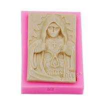 Molde De Silicone De Caveira De Mago Sombrio Para O Dia Dos Mortos, Halloween, Joias Pirata, Argila Molde De Silicone De Caveira De Mago Sombrio Para O Dia Dos Mortos, Halloween, Joias Pirata, Argila