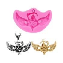 Molde De Silicone De Caveira Pirata Para Chocolate, Artesanato, Decoração De Cupcakes, Flexível, Molde De Silicone De Caveira Pirata Para Chocolate, Artesanato, Decoração De Cupcakes, Flexível,