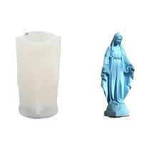 Molde De Silicone De Deusa Orante Para Resina Epóxi, Ornamento De Gesso Com Asas Tridimensionais, Molde De Silicone De Deusa Orante Para Resina Epóxi, Ornamento De Gesso Com Asas Tridimensionais,