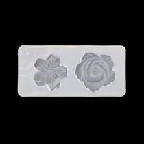 Molde de silicone de flor 3D para modelo de decoração de arte de unha expory resina fabricação de joias - 2