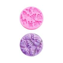 Molde De Silicone De Natal Para Fondant, Açúcar, Cupcake, Artesanato Decorativo, Resina Epóxi,