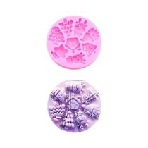 Molde De Silicone De Natal Para Fondant, Açúcar, Cupcake, Artesanato, Resina Epóxi, Design De Sino Molde De Silicone De Natal Para Fondant, Açúcar, Cupcake, Artesanato, Resina Epóxi, Design De Sino