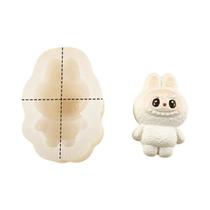 Molde De Silicone De Personagens De Desenho Animado Para Decoração De Bolo De Chocolate Fondant,