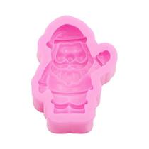 Molde De Silicone De Resina Com Tema De Natal: Papai Noel, Boneco De Neve, Alce - Pingente De Molde De Silicone De Resina Com Tema De Natal: Papai Noel, Boneco De Neve, Alce - Pingente De