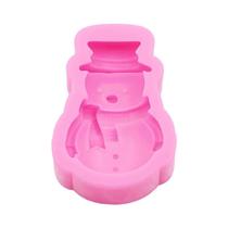 Molde De Silicone De Resina Com Tema De Natal: Papai Noel, Boneco De Neve, Alce - Pingente De Molde De Silicone De Resina Com Tema De Natal: Papai Noel, Boneco De Neve, Alce - Pingente De