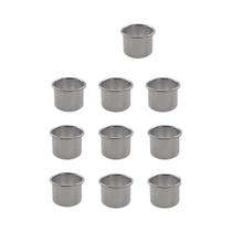 Molde De Silicone De Resina Para Aniversário E Feriados, Suporte Redondo Para Vela De Celebração,