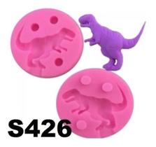 Molde De Silicone Dinossauro Barney T-rex S426