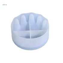 Molde De Silicone DIY Para Resina, Joias, Bijuterias, Anéis E Bandeja De Armazenamento - Molde De