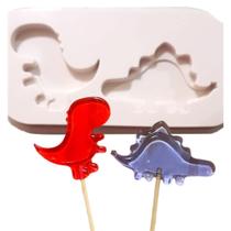 Molde de Silicone Duo Dino