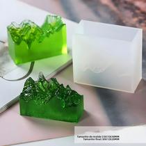 Molde De Silicone Dupla Face Para Pingente, Resina Epóxi UV, Ferramentas Para Fabricação De Joias