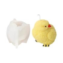 Molde De Silicone Em Forma De Animal Mini Para Velas DIY Molde Adorável De Pintinho Para Sabonete