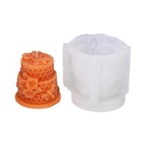 Molde De Silicone Em Forma De Colmeia 3D Para Fazer Velas De Abelha DIY Ferramenta De Decoração Para