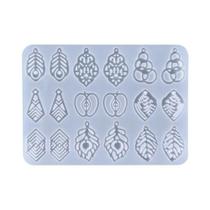 Molde De Silicone Em Forma De Coração, Folha E Lua Para Resina Epóxi, Fabricação De Joias DIY,