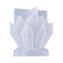 Molde De Silicone Em Forma De Cristal Para Decoração De Velas, Joias E Resina Epóxi 1pc
