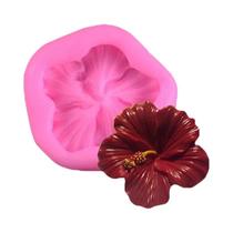 Molde De Silicone Em Forma De Flor 3D Para Chocolate, Biscoito, Bolo, Sabão, Vela, Acessórios De