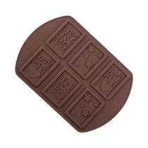 Molde De Silicone Em Formato De Coração Para Chocolate Com 6 Cavidades, Molde Criativo Para Molde De Silicone Em Formato De Coração Para Chocolate Com 6 Cavidades, Molde Criativo Para