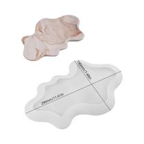 Molde De Silicone Em Formato De Nuvem Para Concreto, Bandeja Ondulada Irregular, Prato Expositor De