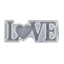 Molde de Silicone Escrito LOVE para Chocolate e Artesanato Molde de Silicone Escrito LOVE para Chocolate e Artesanato