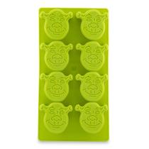 Molde de silicone flexível Ice Cube Tray Silver Buffalo Shrek Molde de silicone flexível Ice Cube Tray Silver Buffalo Shrek