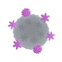 Molde de silicone Floco de Neve Sortido pequeno Ref. 98 Flexarte Molde de silicone Floco de Neve Sortido pequeno Ref. 98 Flexarte