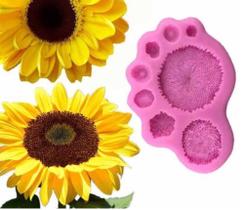 Molde De Silicone Flor Girasol Para Decorar S615