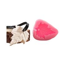 Molde De Silicone Floral Para Pingente De Gesso Aromático Para Carro, Tablete De Parafina, Folha De