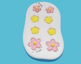 MOLDE DE SILICONE - FLORES CAMPESTRE modele