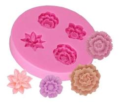 Molde de silicone flores , resina, confeitaria, biscuit molds planet rb592