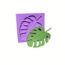 Molde de silicone folha costela de adão para decorar f763