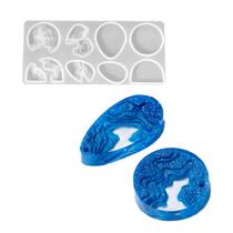 Molde De Silicone Formato Bijuterias Modelo 5