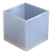 Molde De Silicone Formato Cubo Eternização G 65mm