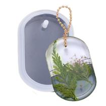 Molde De Silicone Formato Tag Pequena Modelo 1