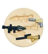Molde de silicone fortnite armas para decorar f687 Molde de silicone fortnite armas para decorar f687