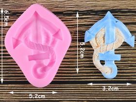 Molde de silicone fundo do mar para decorar f303