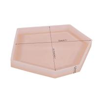 Molde De Silicone Geométrico Para Coasters DIY Redondo Quadrado Coração Hexágono Resina Epóxi