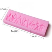 Molde de silicone Grama S151 Molds Planet Rizzo Confeitaria Molde de silicone Grama S151 Molds Planet Rizzo Confeitaria